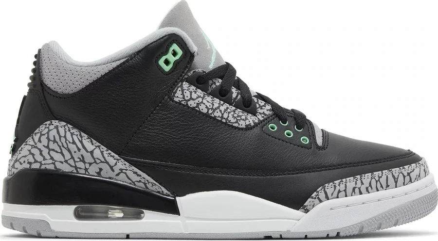 AJ 3 GREEN GLOW