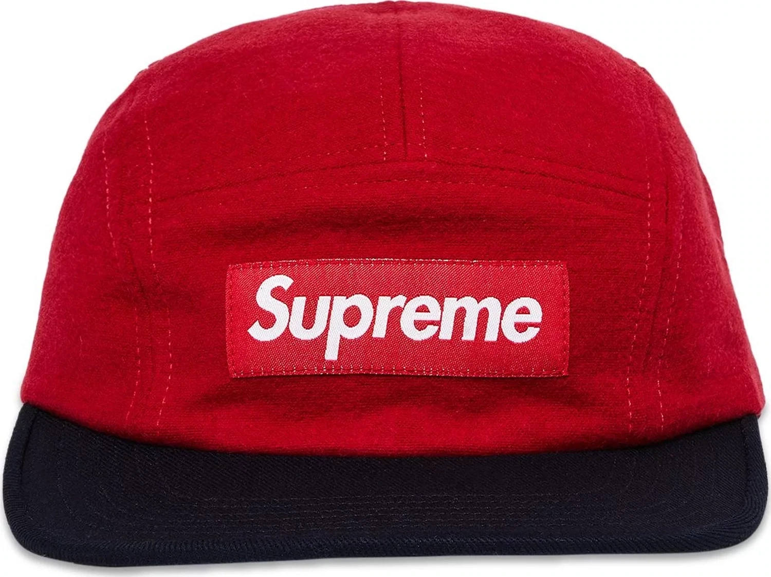 SUPREME 2 TONE CAMP CAP RED