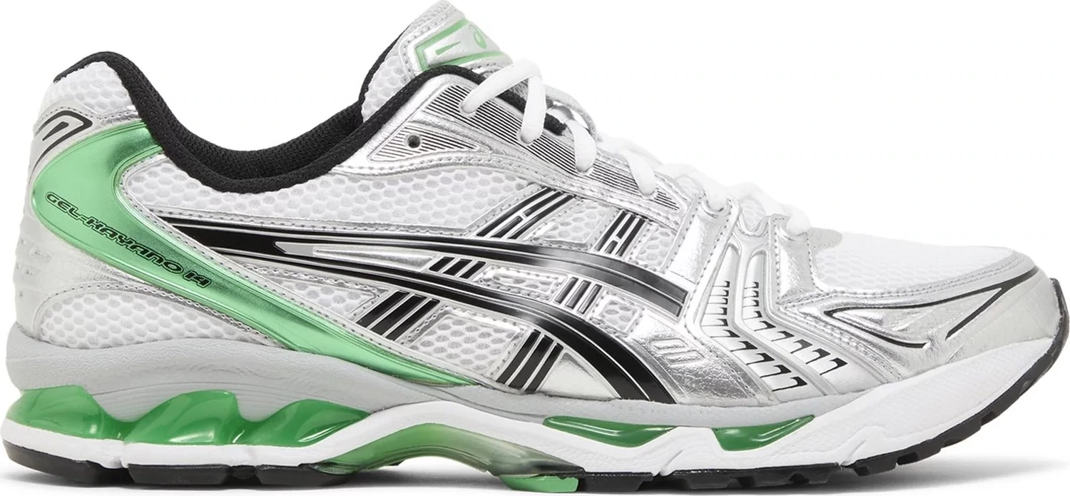ASICS GEL-KAYANO 14 WHITE/MALACHITE GREEN