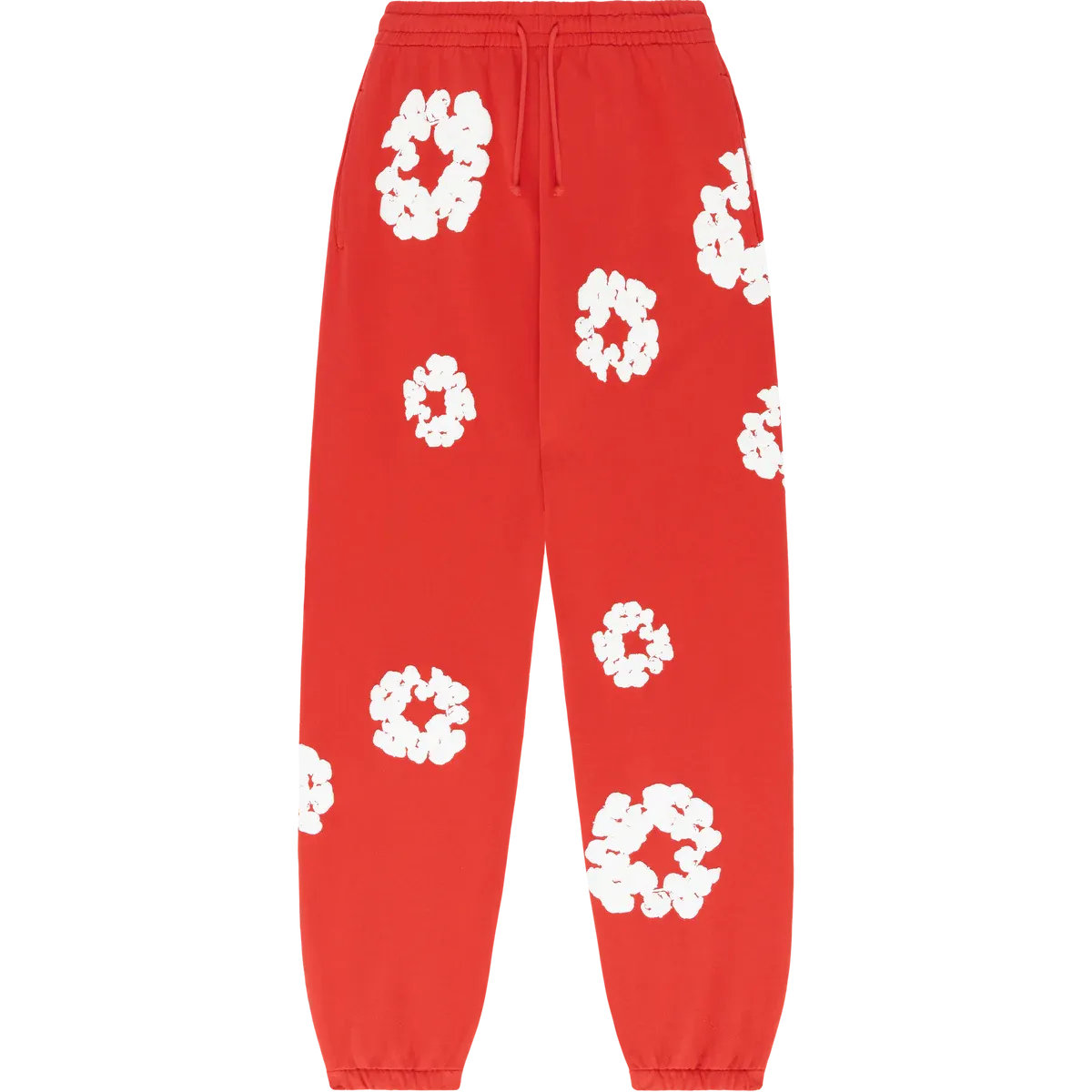 DENIM TEARS THE COTTON WREATH SWEATPANT RED