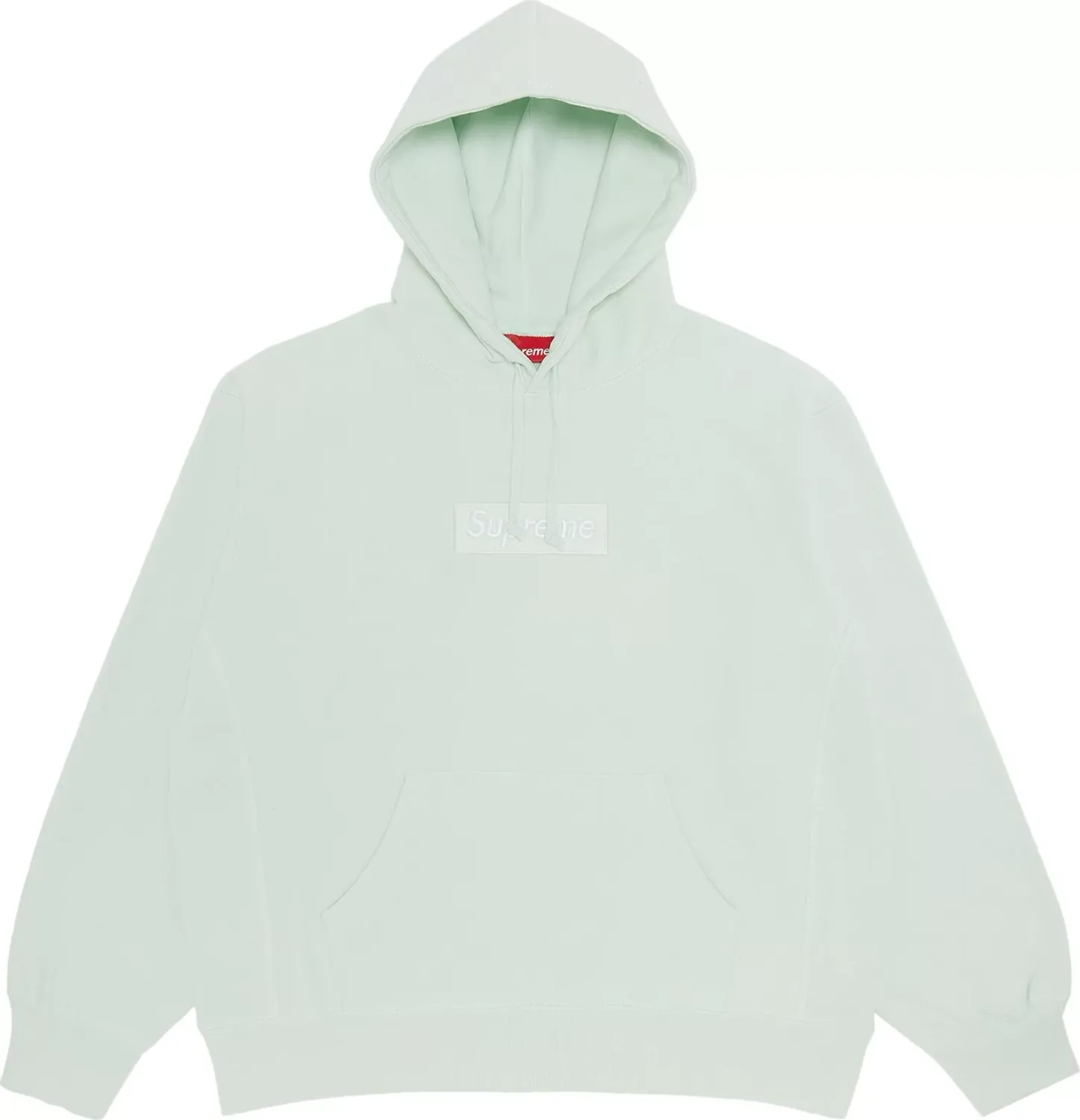 SUPREME BOX LOGO HOODED SWEATSHIRT LIGHT GREEN
