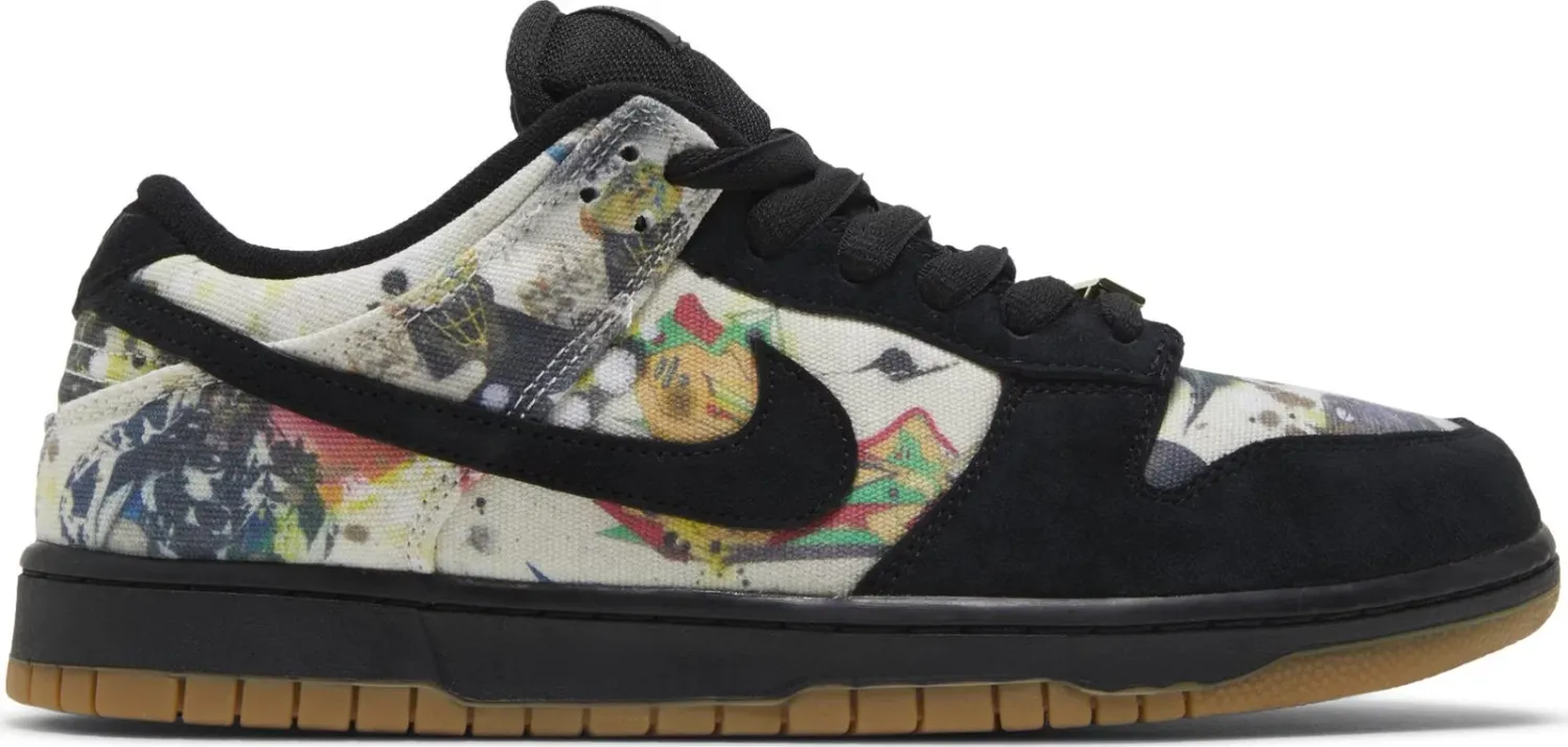 NIKE SB DUNK LOW &quot;SUPREME RAMMELLZEE&quot;