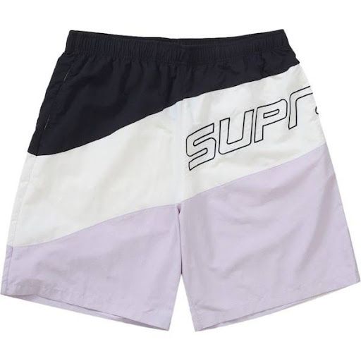 SUPREME CURVE NYLON SHORT LIGHT PURPLE