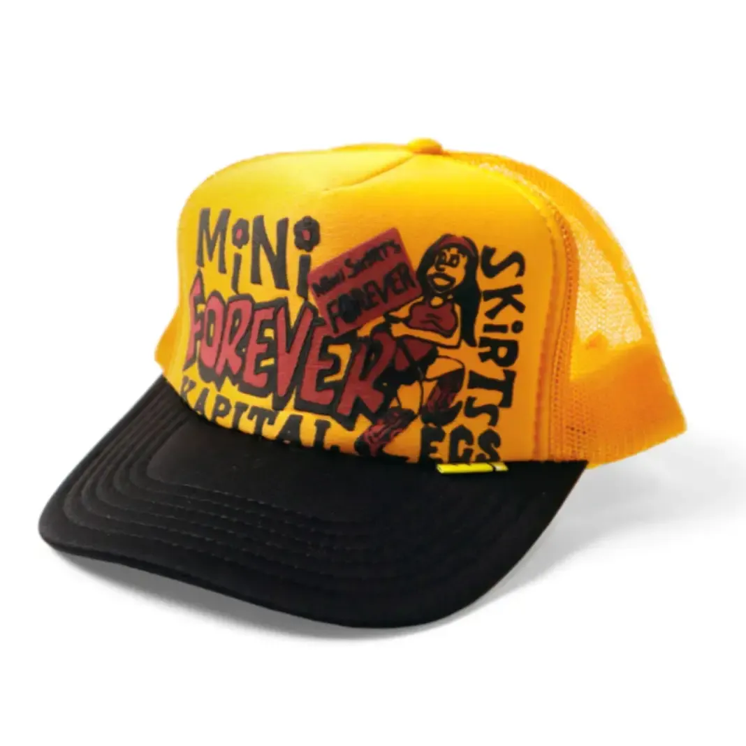 KAPITAL MINI SKIRTS CAP YELLOW