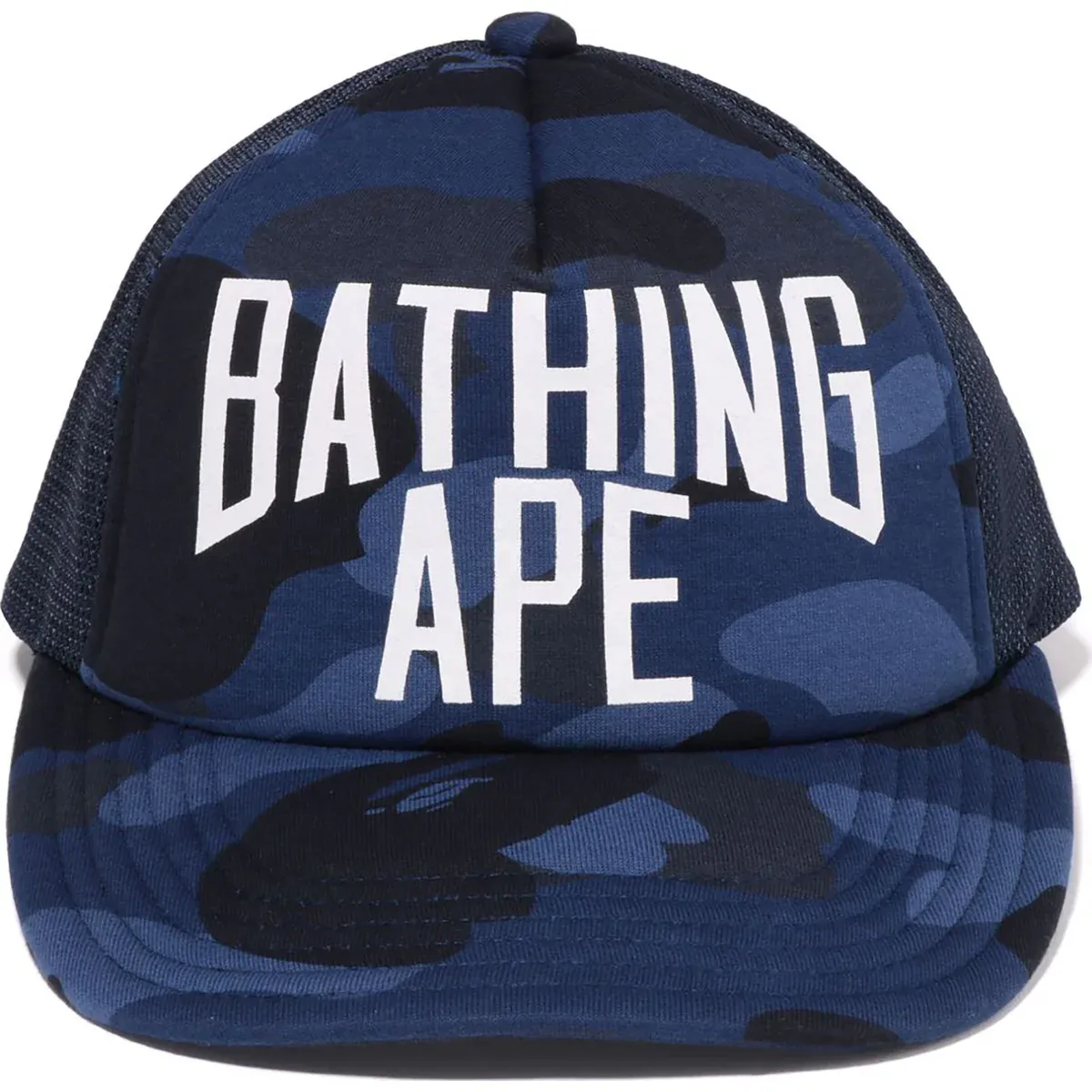 BAPE COLOR NYC LOGO TRUCKER NAVY