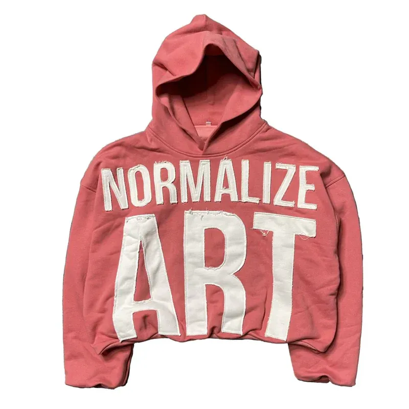 BILLIONAIRE RED CLAY NORMALIZE ART HOODIE