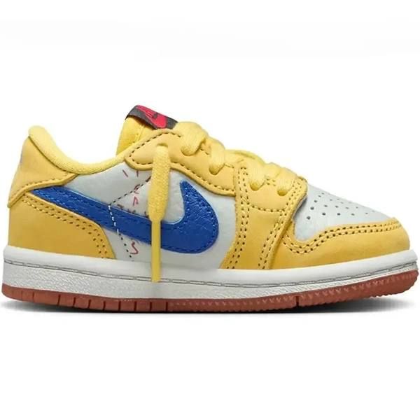 AJ 1 LOW OG TRAVIS SCOTT CANARY YELLOW TD/PS