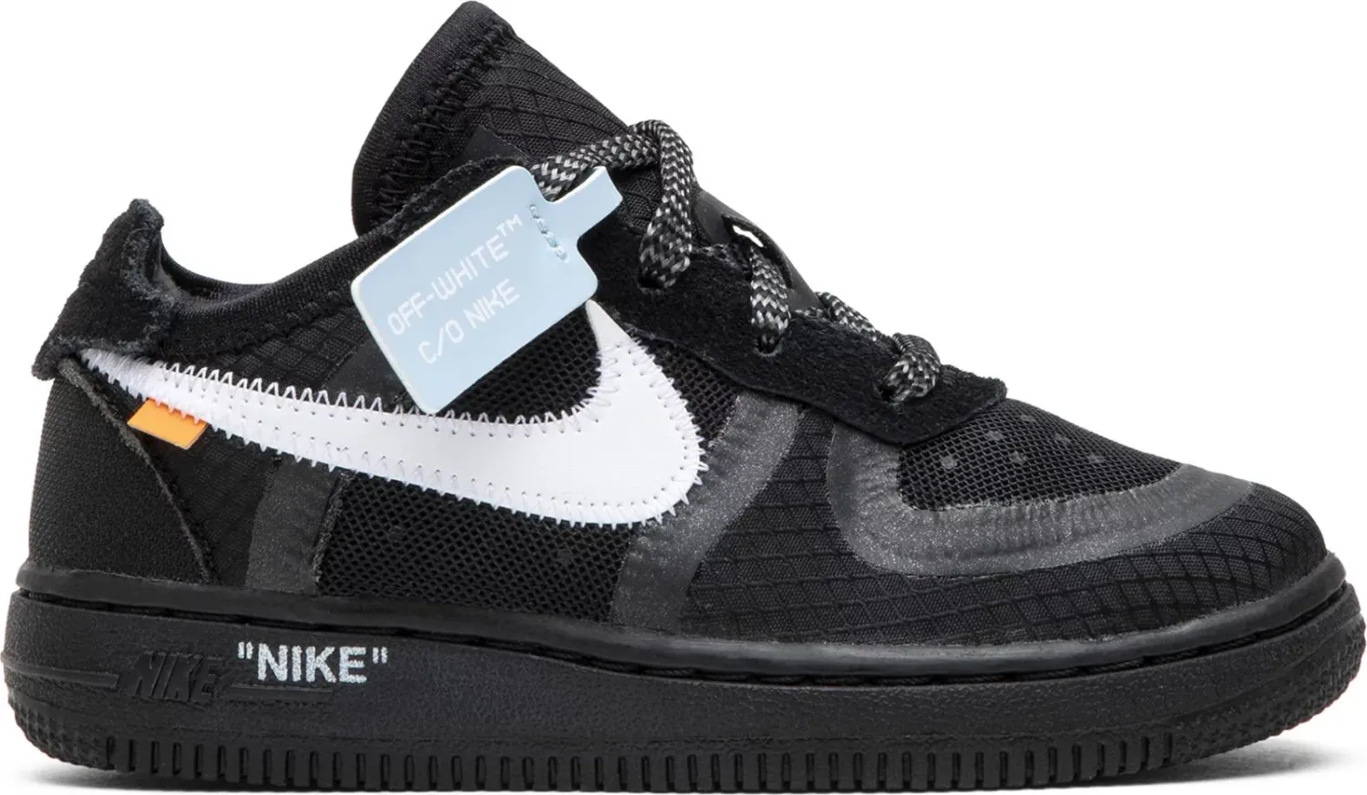 NIKE AF 1 LOW OFF-WHITE BLACK WHITE TD