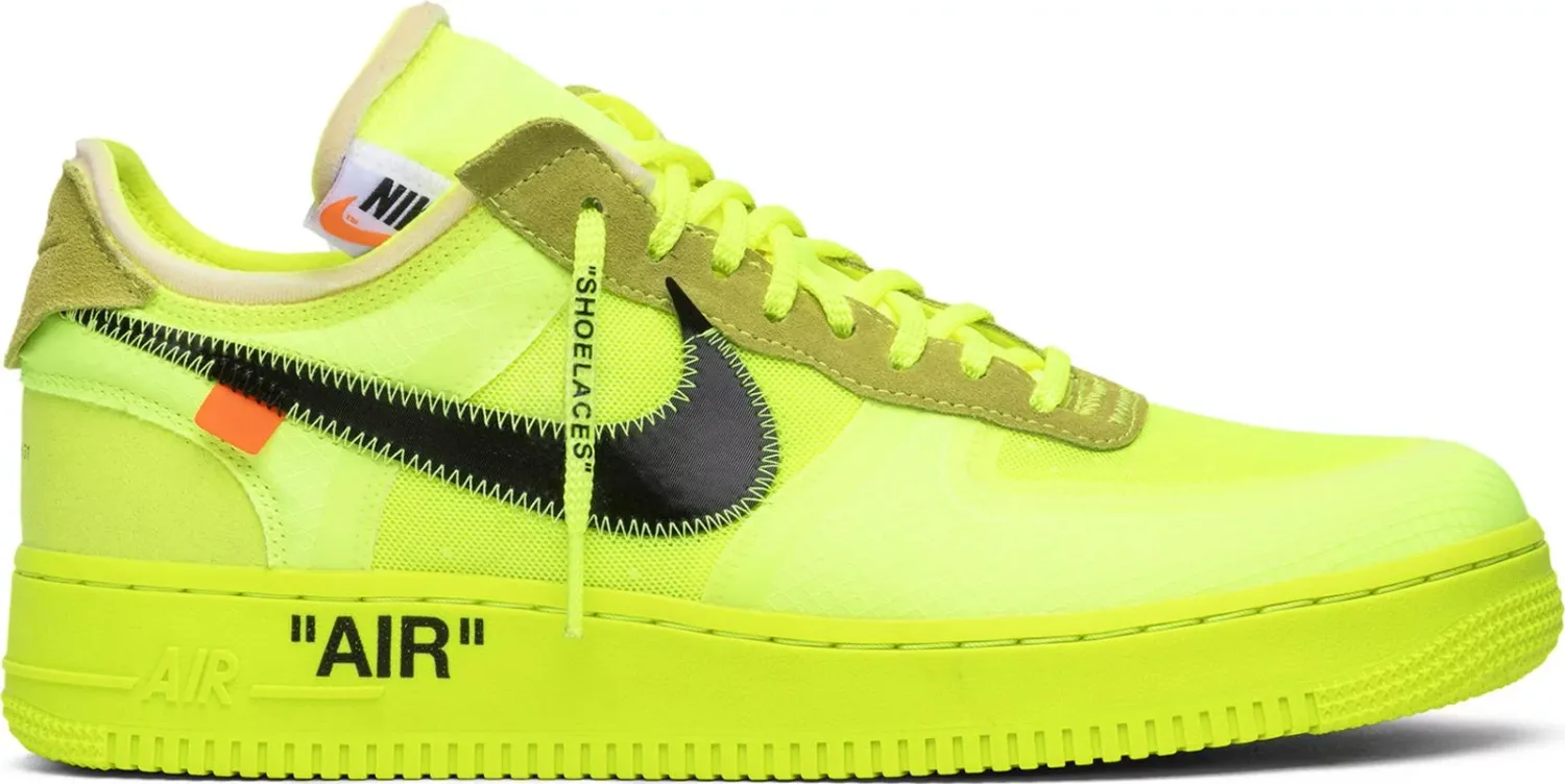 NIKE AF 1 LOW OFF-WHITE VOLT