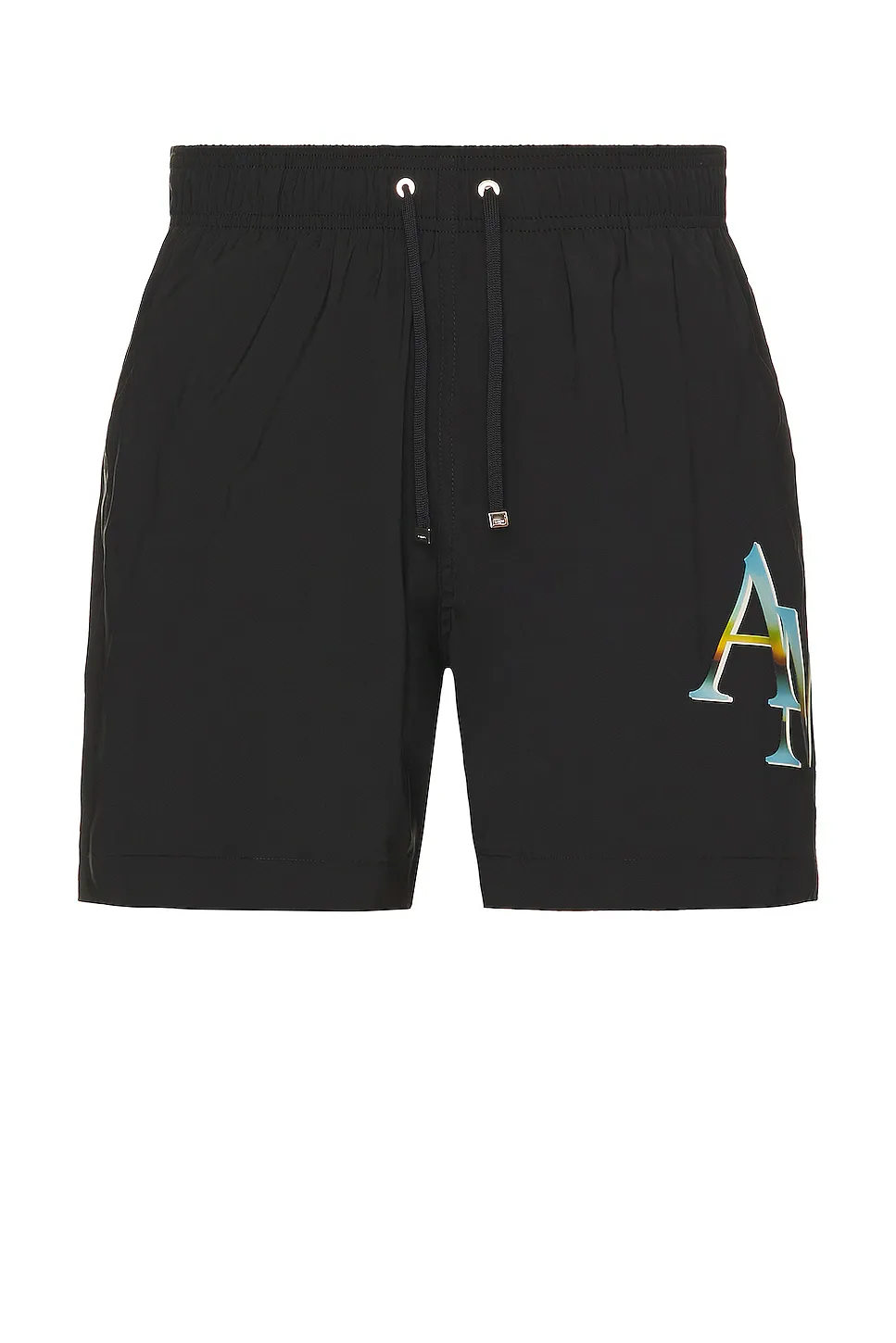 AMIRI STAGGERED SWIM TRUNKS