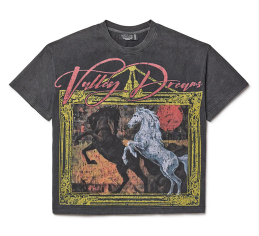 VALE PORTRAIT TEE BLACK S*