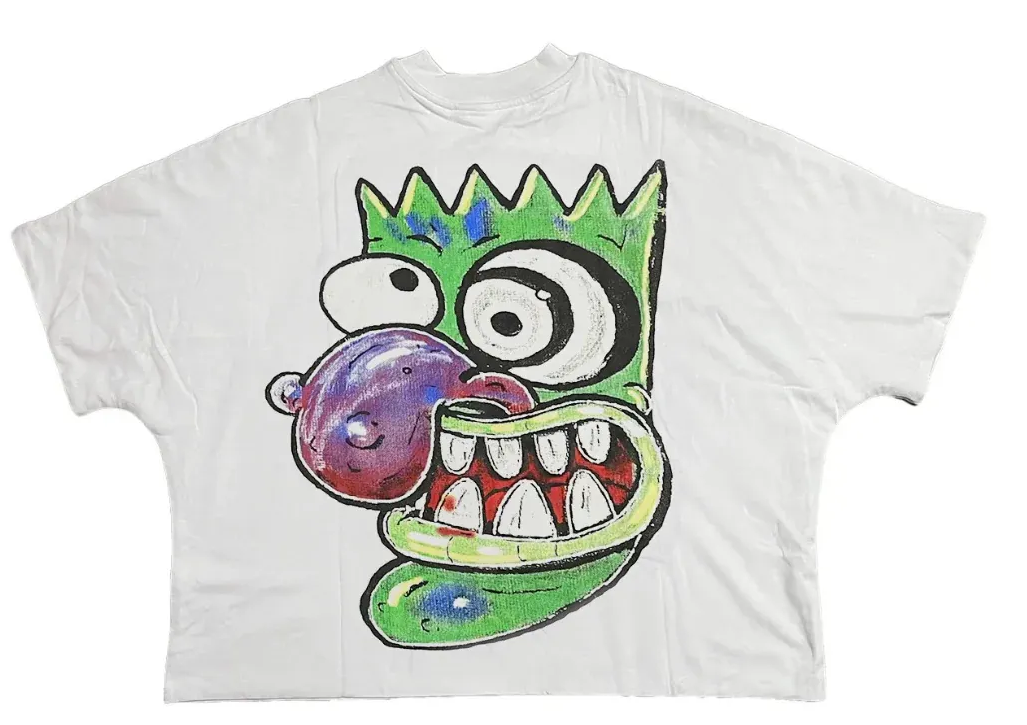 BILLIONAIRE HYPNO EGGPLANT TEE