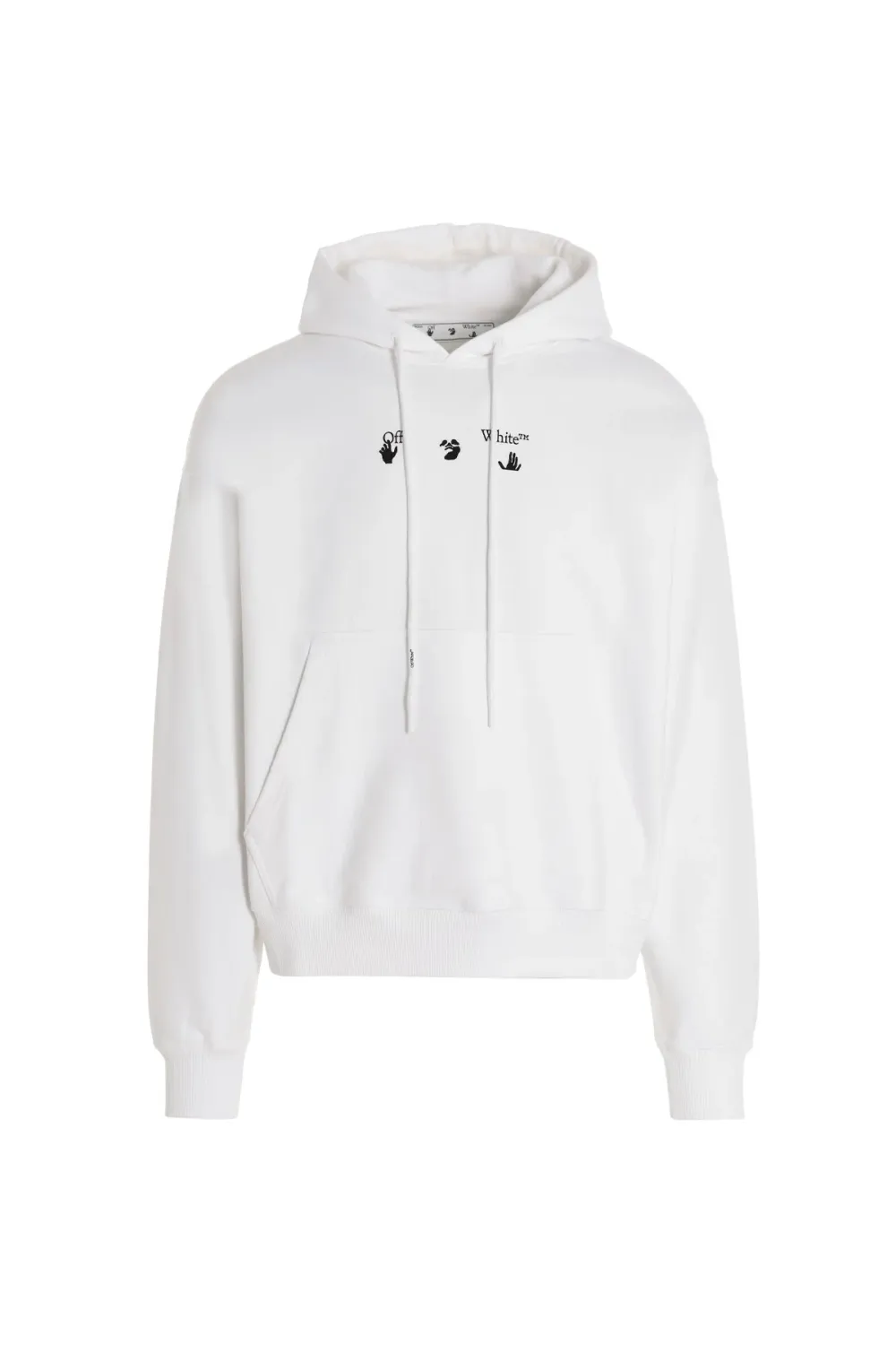 OFF WHITE SPRAY MARKER HOODIE WHITE