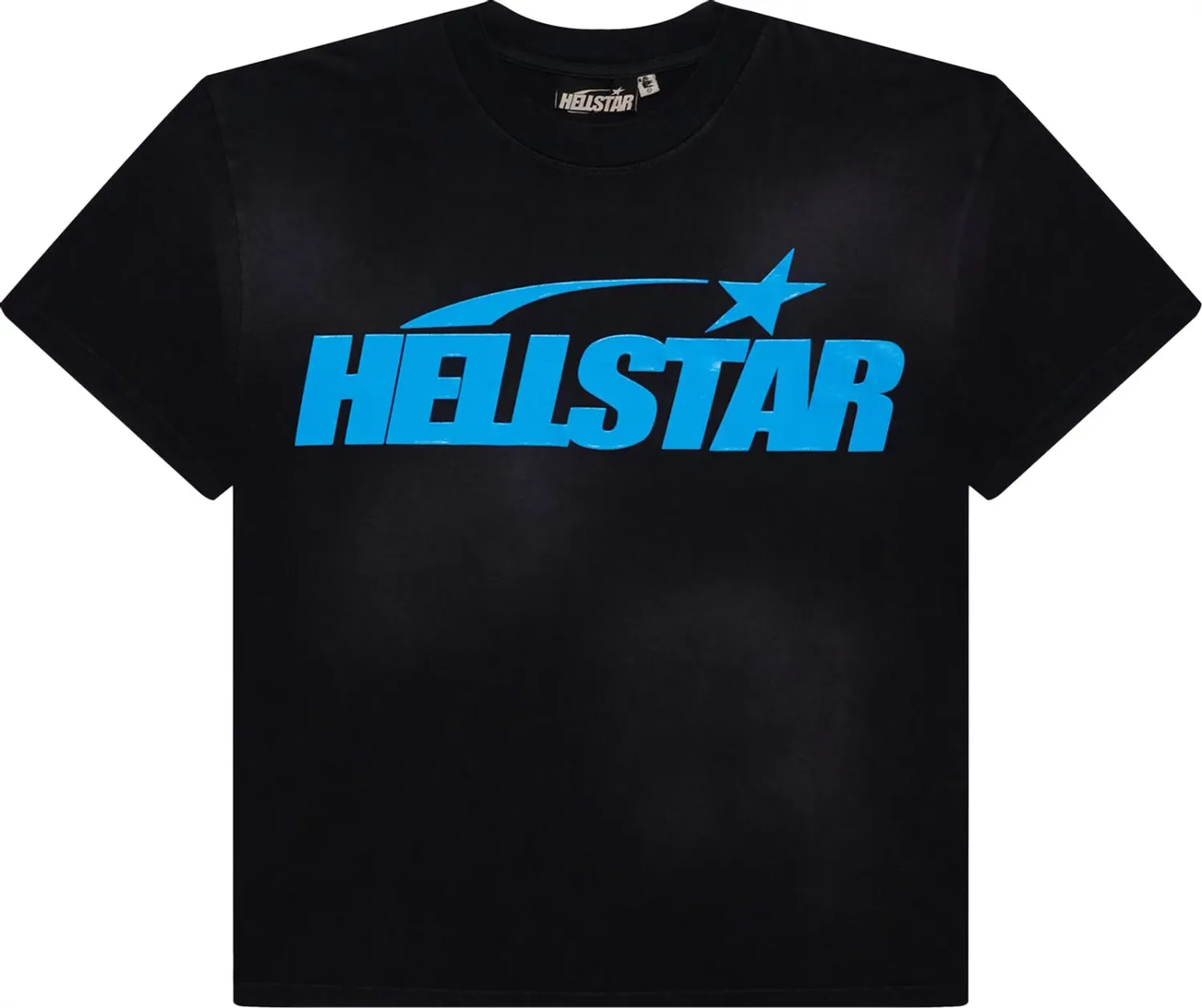 HELLSTAR BLACK BLUE TEE