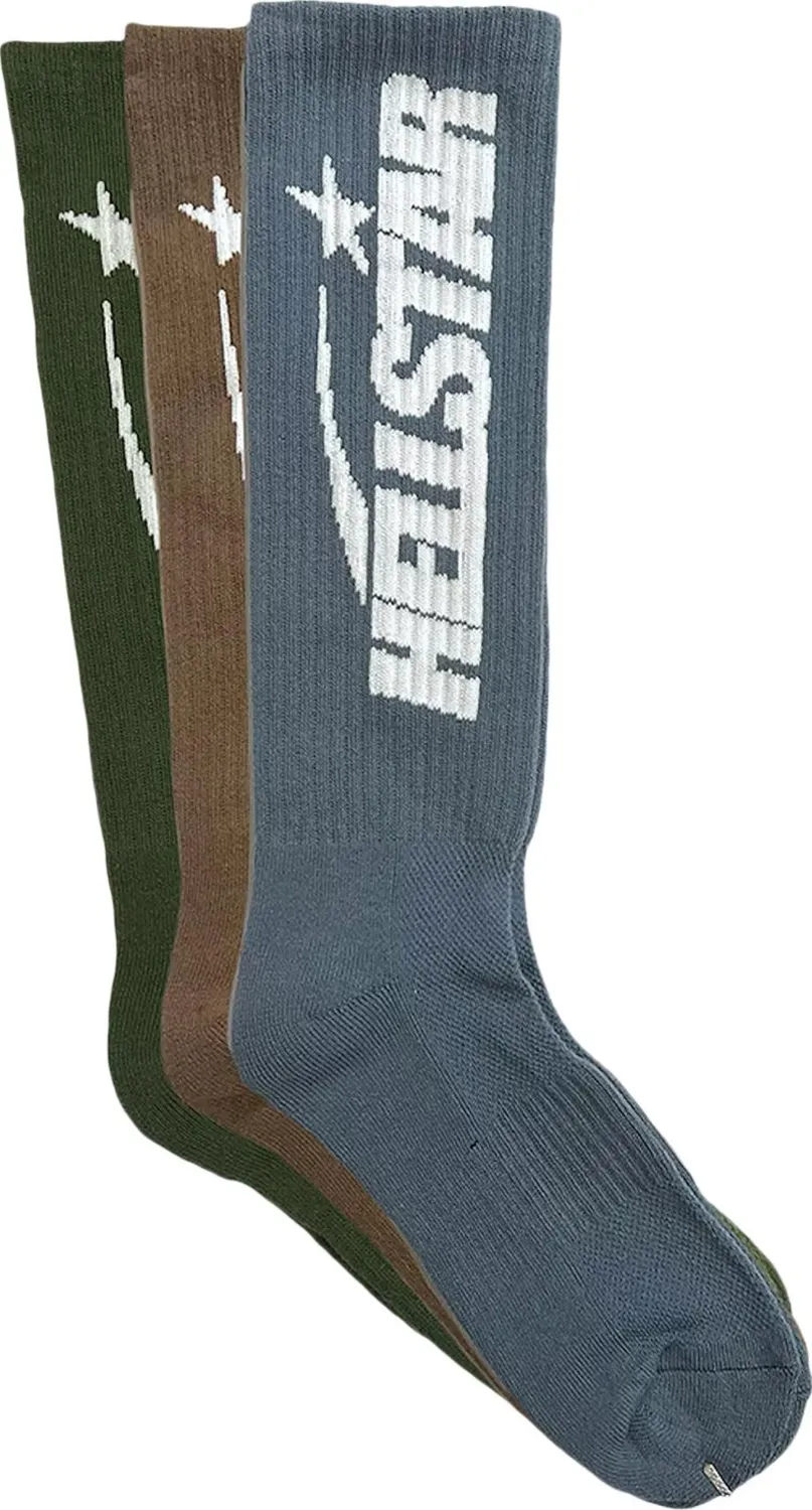 HELLSTAR EARTH TONE SOCKS