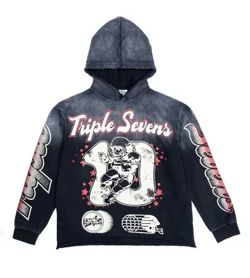 TRIPLE SEVEN ALL STAR HOODIE BLACK
