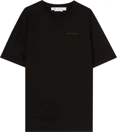 OFF WHITE DIAG TAB SLIM TEE BLK/BLK