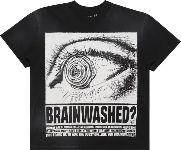 HELLSTAR EYEBALL BRAINWASHED TEE