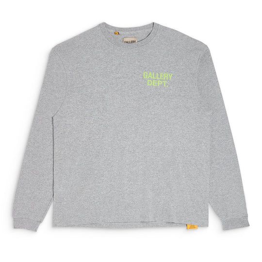 GALLERY DEPT SOUVENIR TEE L/S GREY