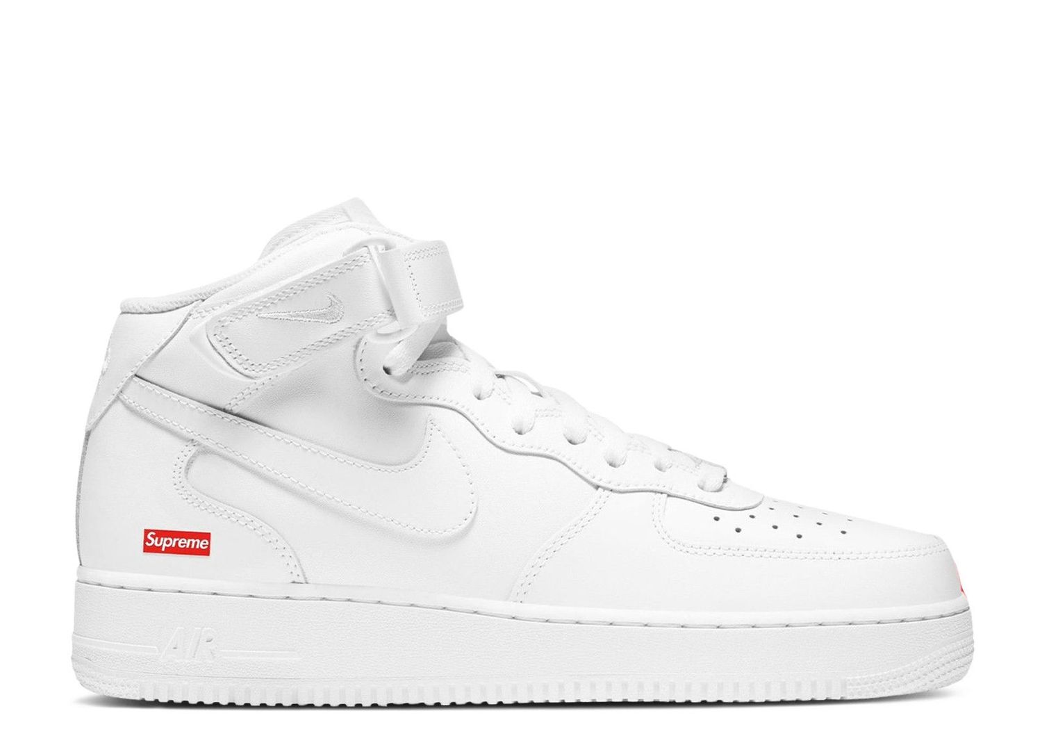 SUPREME NIKE AF 1 MID WHITE