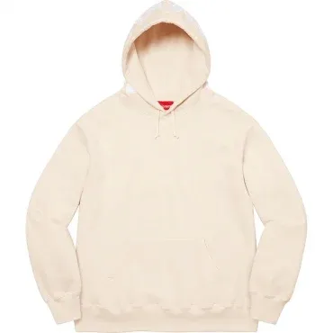 SUPREME CONTRAST HOODED SWEATSHIRT NATURAL