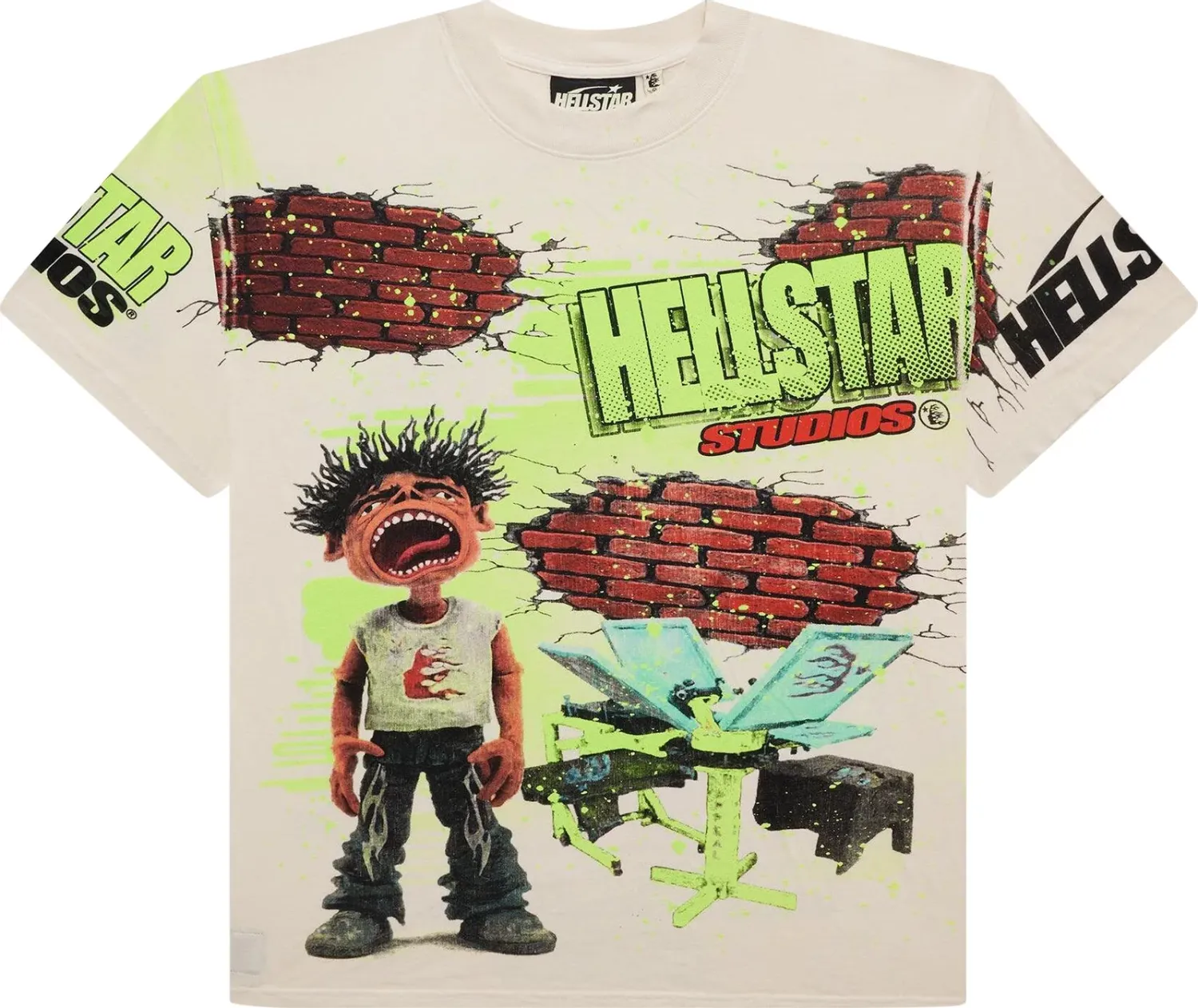 HELLSTAR STUDIOS BRICK WALL TEE