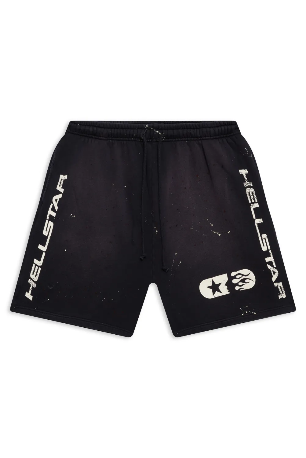 HELLSTAR STUDIOS BLACK SHORTS