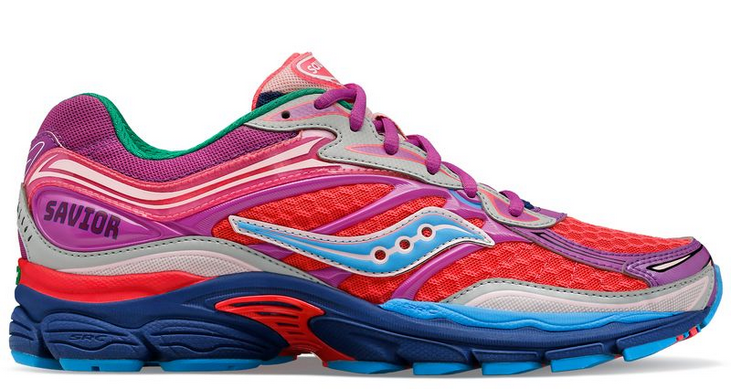 SAUCONY X JAE TIPS PROGRID OMNI 9 PINK/PURPLE