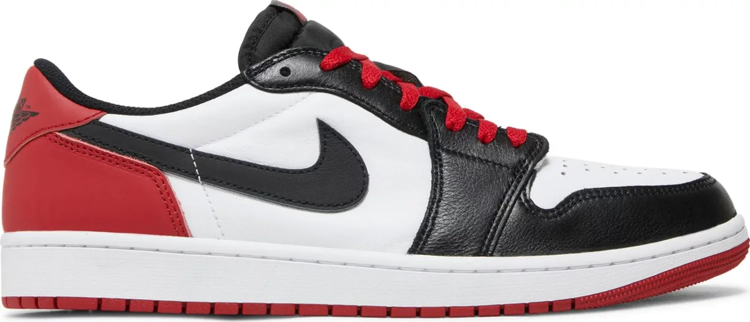AJ 1 LOW OG BLACK TOE