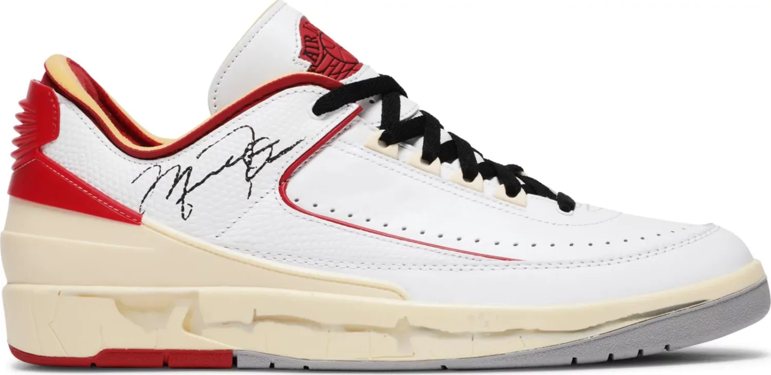 AJ 2 LOW SP OFF-WHITE RED