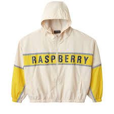 RASPBERRY CREAM WINDBREAKER