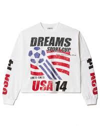 VALE USA14 WHITE LONGSLEEVE