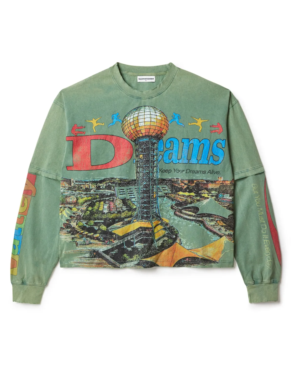 VALE GREEN DREAMS LONG SLEEVE TEE