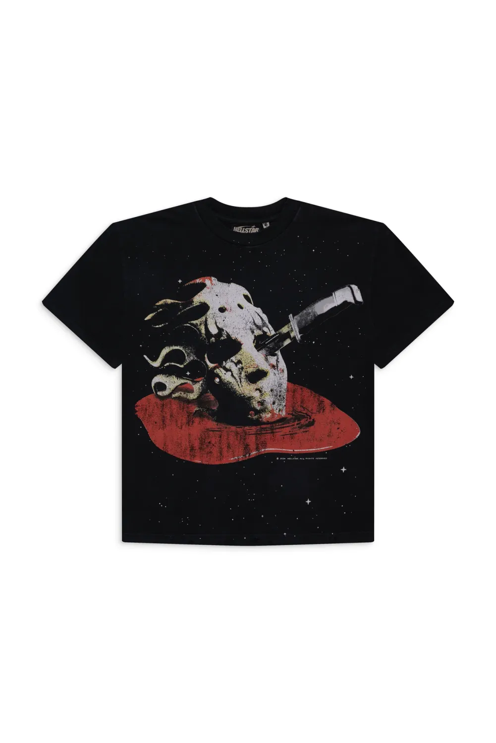 HELLSTAR KILLER MASK TEE BLK
