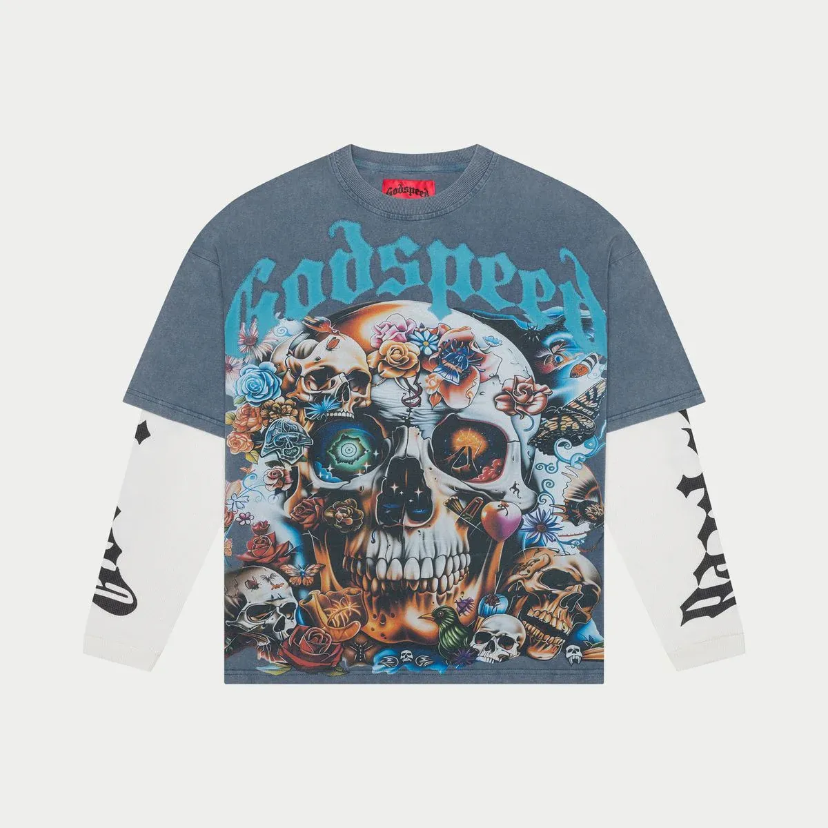 GODSPEED ETERNAL DREAM L/S TRUE BLUE WASH THERMAL