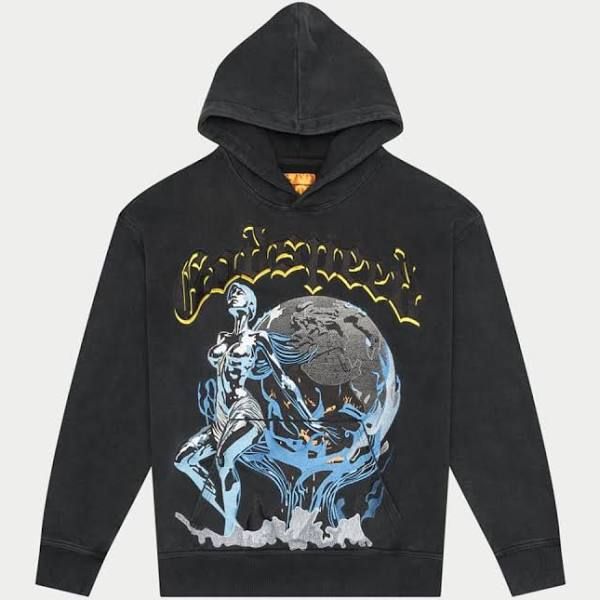 GODSPEED BLACK CHROME EDUCATION EMBROIDERED HOODIE