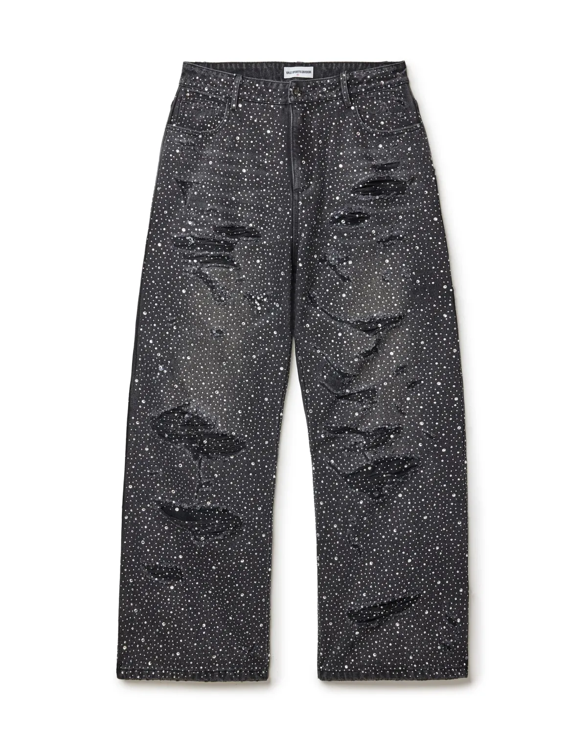 VALE CRYSTAL RAIN BLACK DENIM