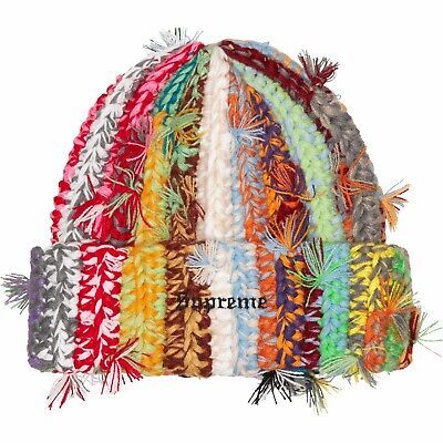 SUPREME HAND TIED MULTICOLOR BEANIE