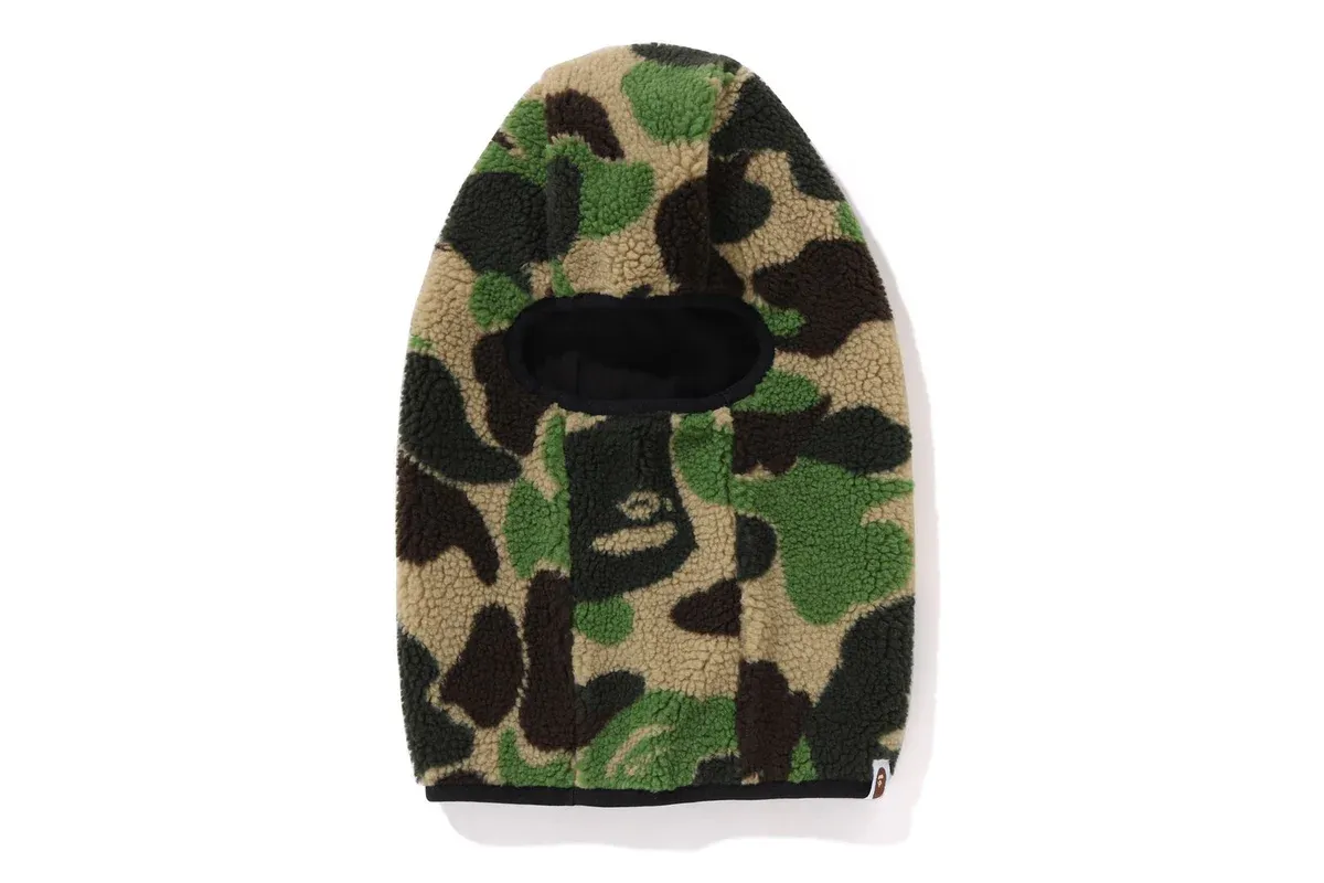 BAPE ABC CAMO BALACLAVA GREEN