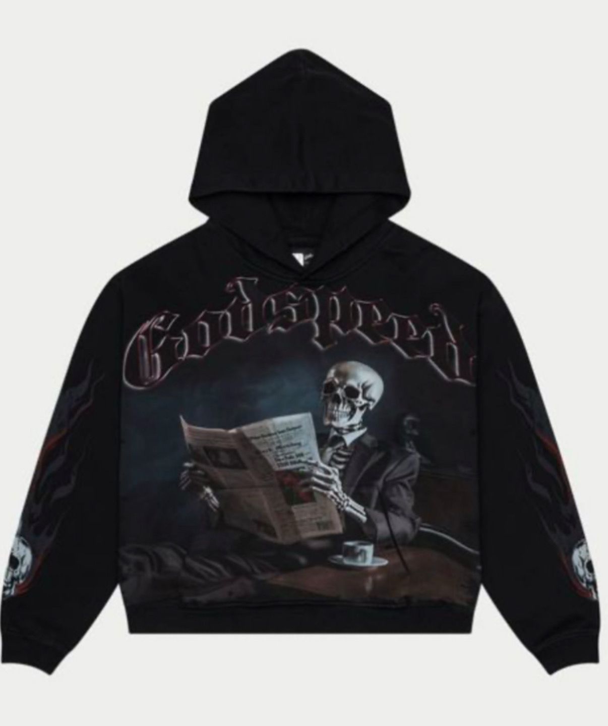 GODSPEED BLACK MONDAY HOODIE GREY WASH