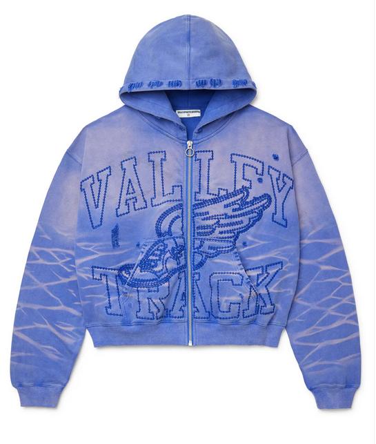 WILDFLOWER GARDEN ZIP UP HOODIE