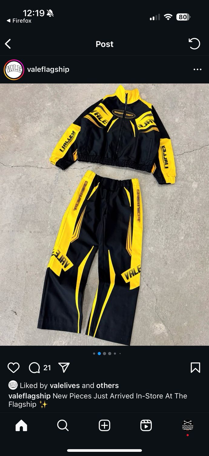 VALE BRUCE LEE TRACKSUIT