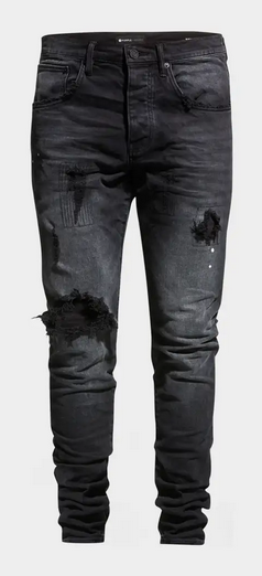 PURPLE BRAND BLACK WASHER JEAN