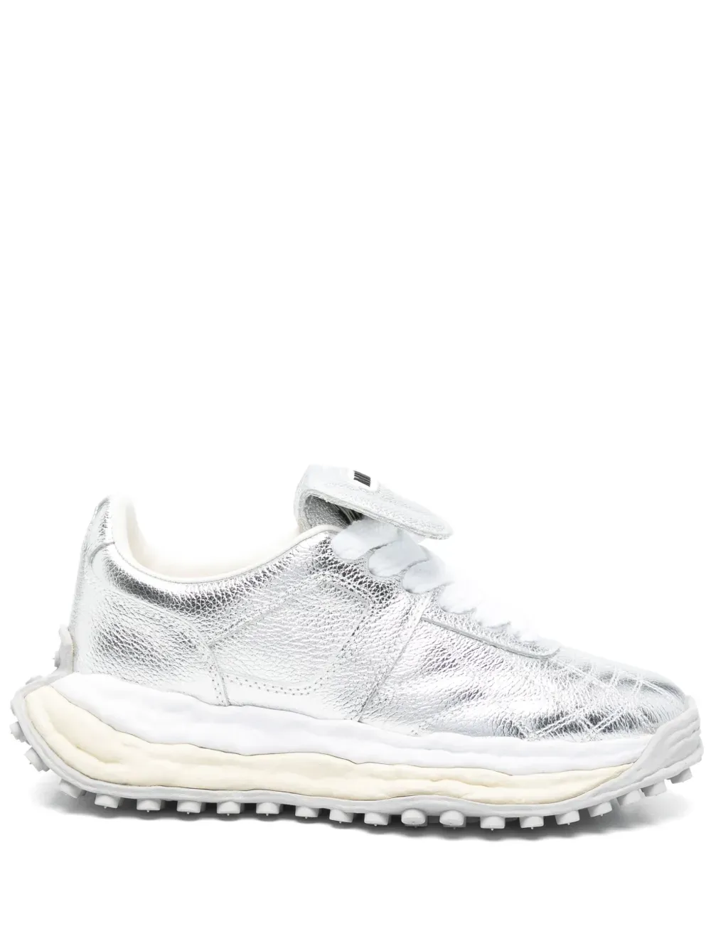 MAISON MIHARA YASUHIRO LOW SCOTT SILVER SNEAKER