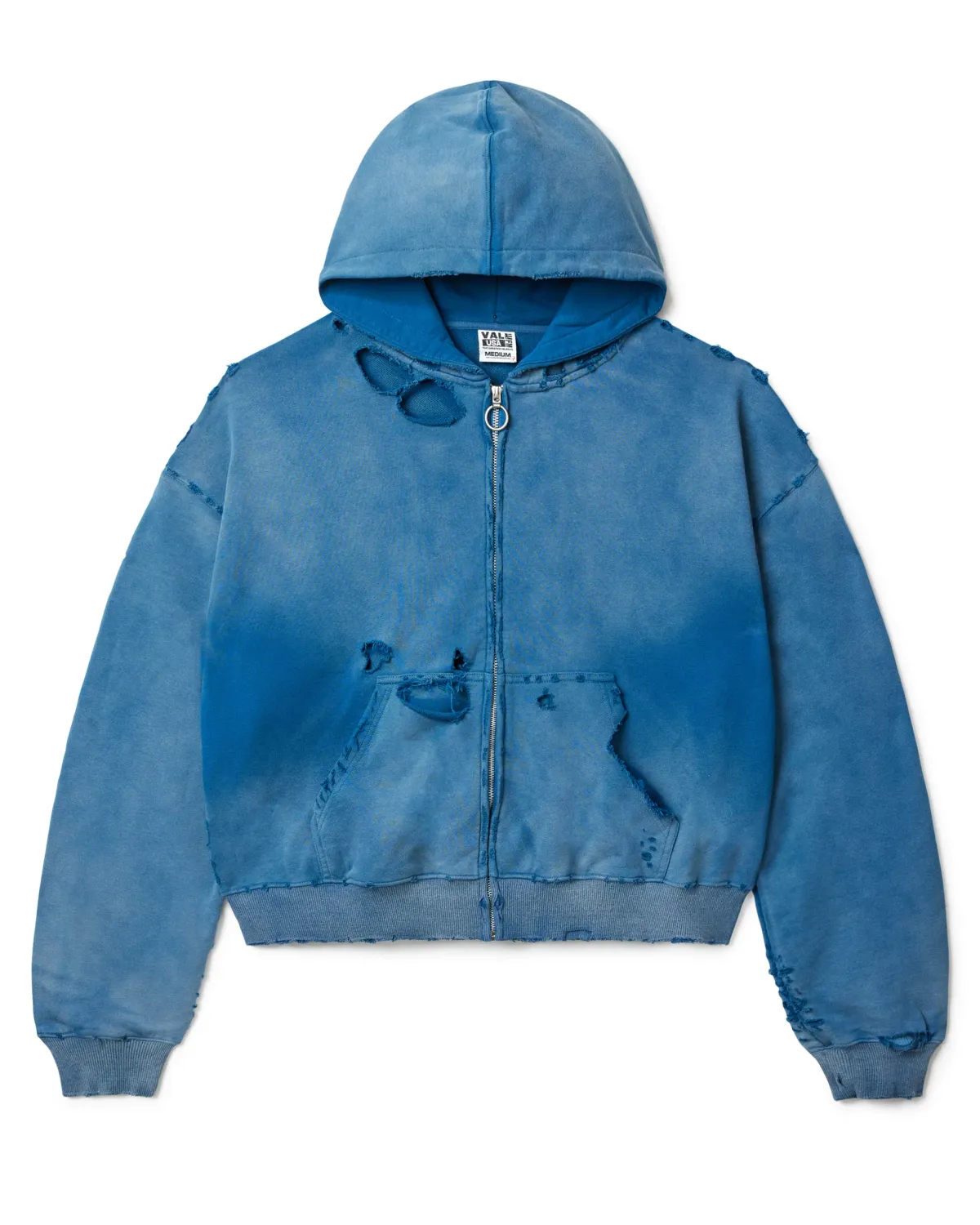 VALE OCEAN DESTROYER ZIP UP HOODIE
