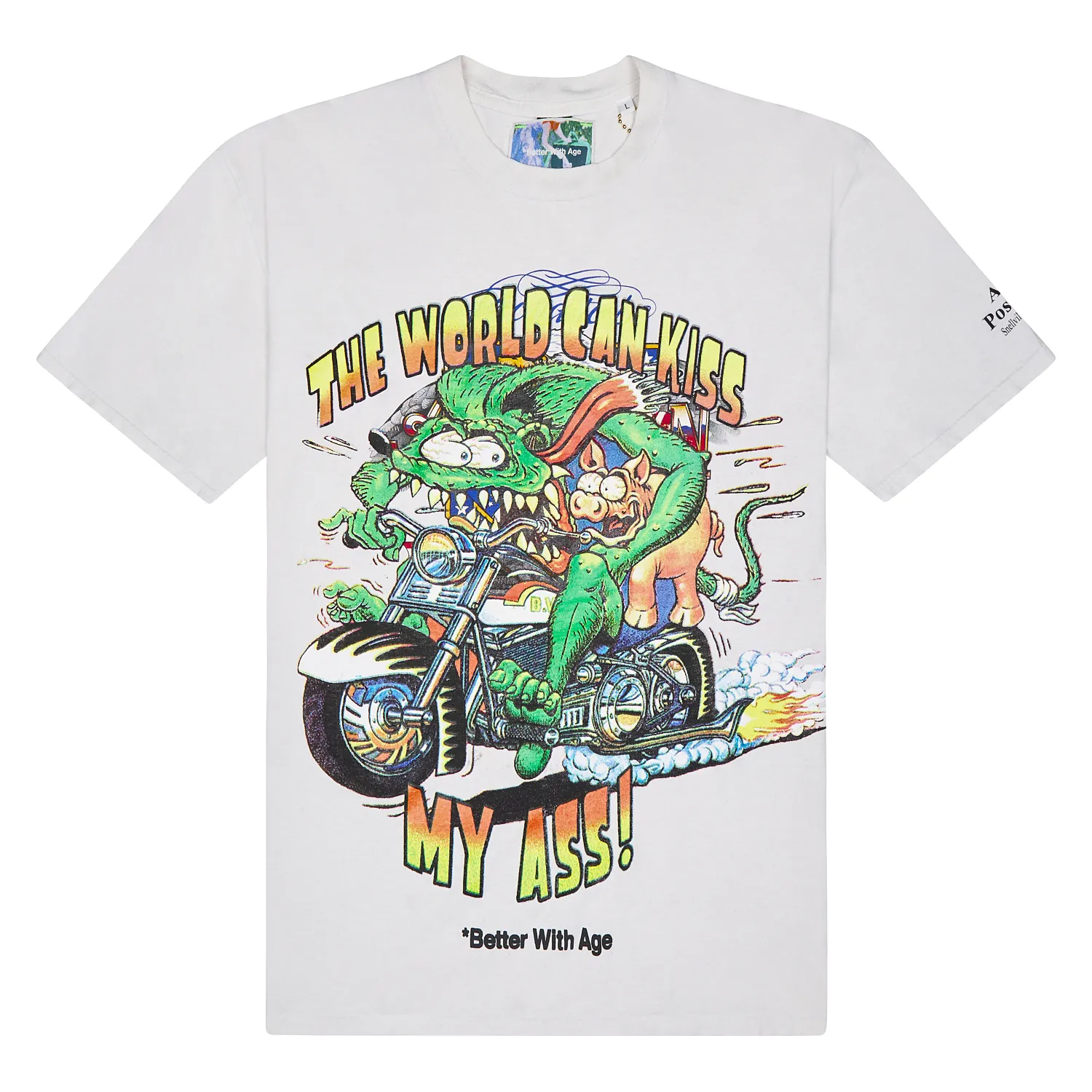 BETTER WITH AGE KISS VINTAGE TEE  (1 OF 1)