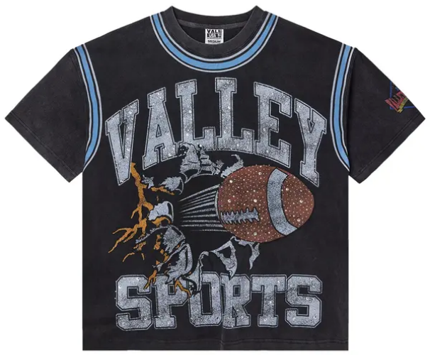 VALE CLASSIC BLACK BLING TEE