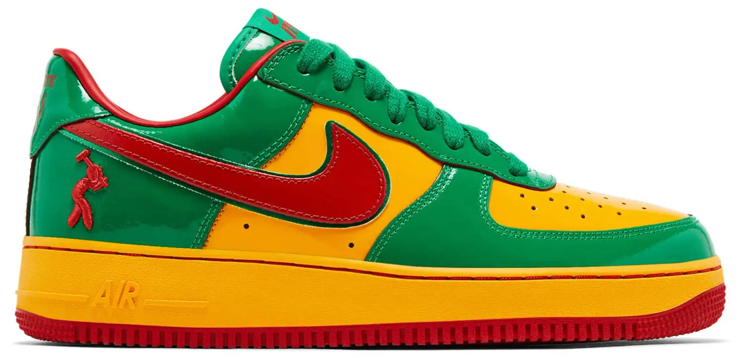 NIKE AF 1 LOW LIL YACHTY CONCRETE BOYS LUCKY GREEN