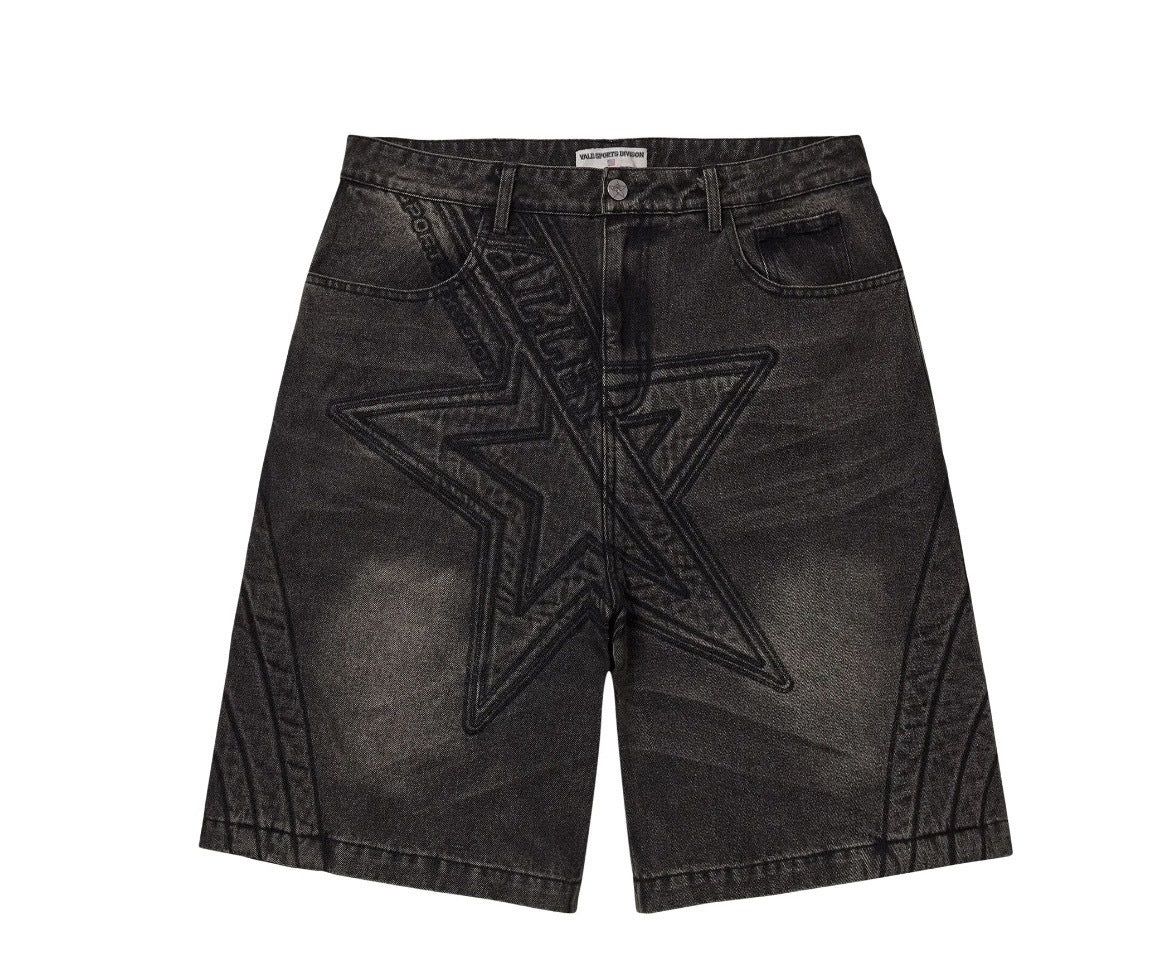 VALE BLACK MOTOCROXXX JORTS