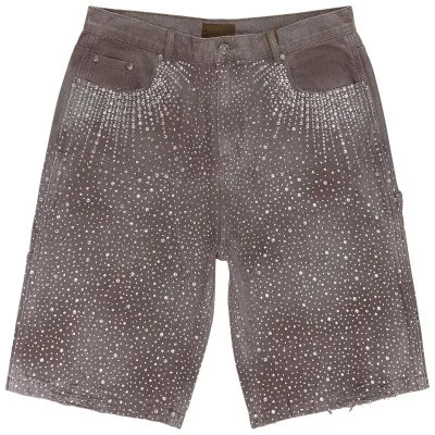 BIRTH OF A ROYAL CHILD REDIAL DIAMOND SHORTS BROWN